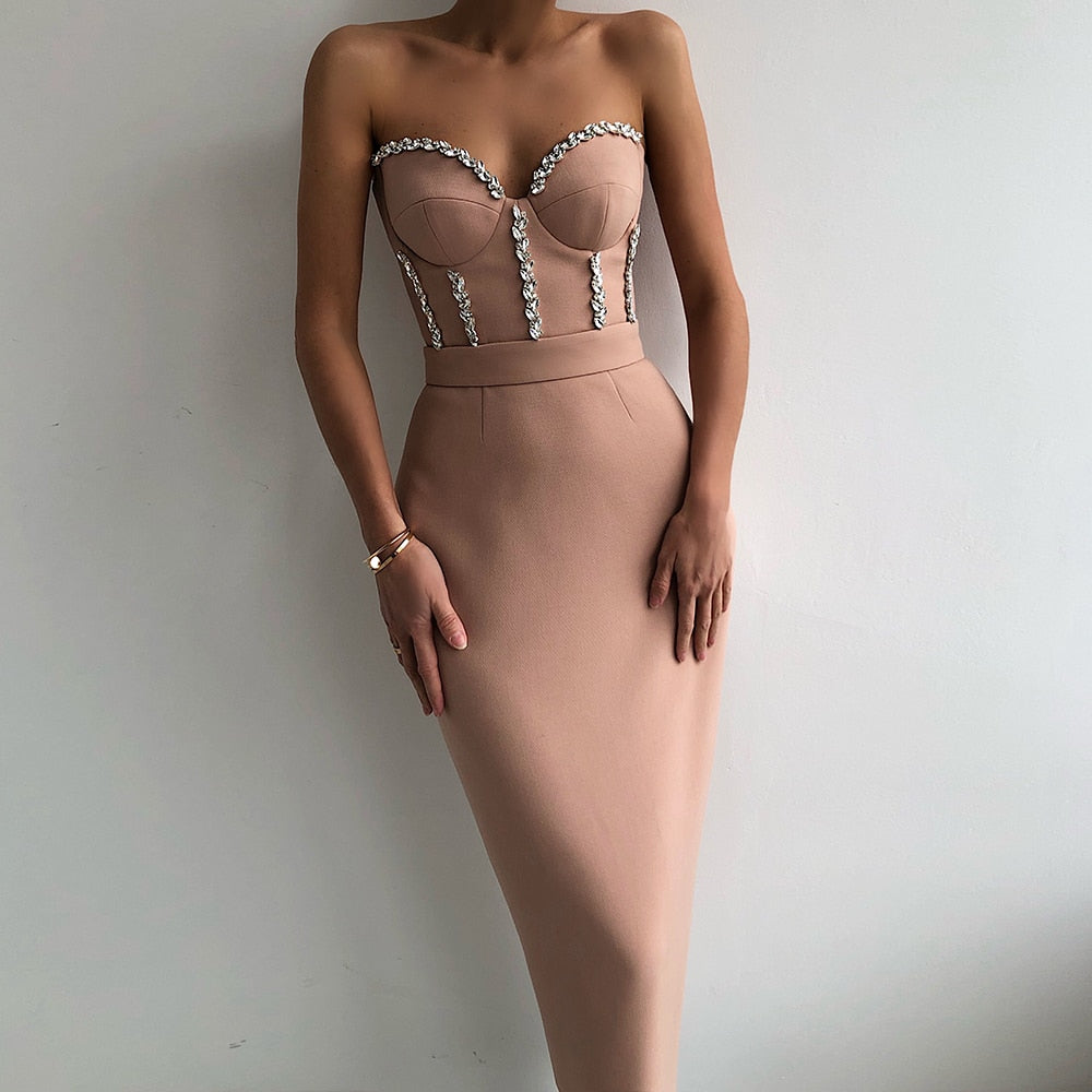 Strapless Women Dress