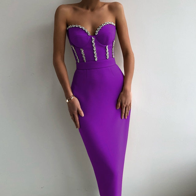 Strapless Women Dress